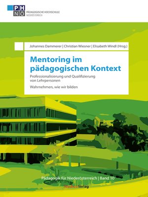 cover image of Mentoring im pädagogischen Kontext